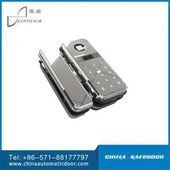 Смарт-замок відбитків пальців для безкаркасових розсувних скляних дверей